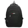 Batoh Enrico Benetti Hamburg Notebook Backpack 35,5 l Black BLACK