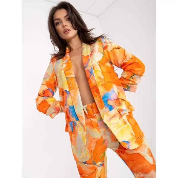  Dámská bunda ITALY MODA DHJ-MA-7684A-1.22X ORANGE 