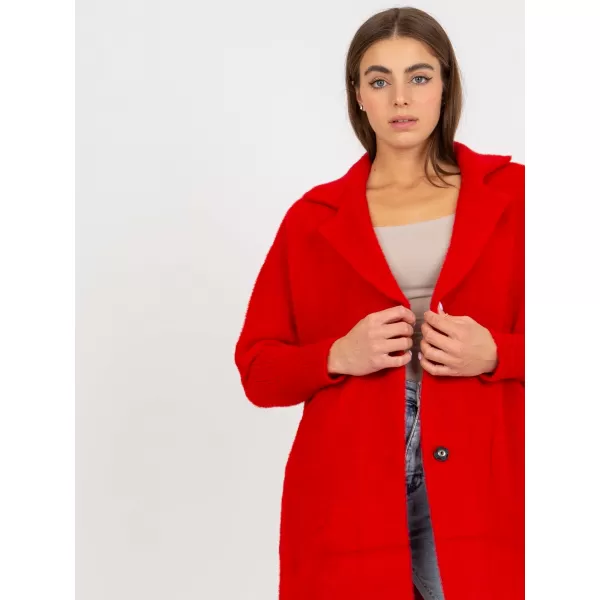  Dámský kabát FACTORY PRICE MBM-PL-1521.97P RED 