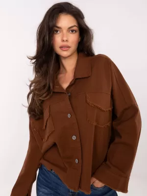 Dámská košile RUE PARIS IT-KS-FL5779.87 BROWN