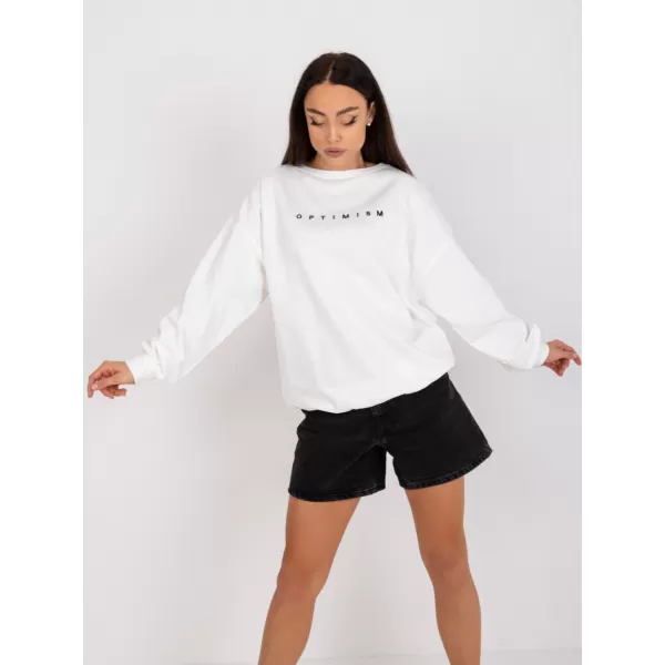  Dámská mikina EX MODA EM-BL-536/3.76 ECRU 
