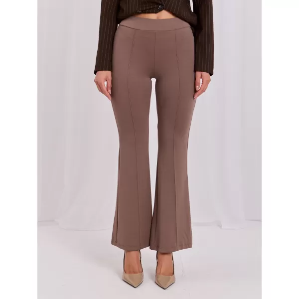  Dámské tepláky RUE PARIS RV-DR-A1060.81 LIGHT BROWN 