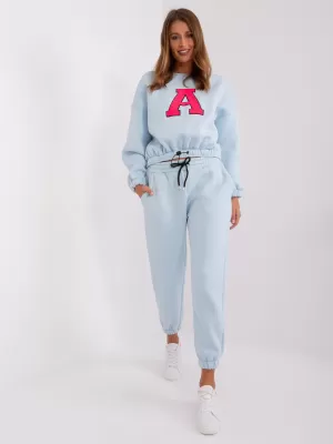 Dámský set MY RED LIPS EM-KMPL-804.00P LIGHT BLUE