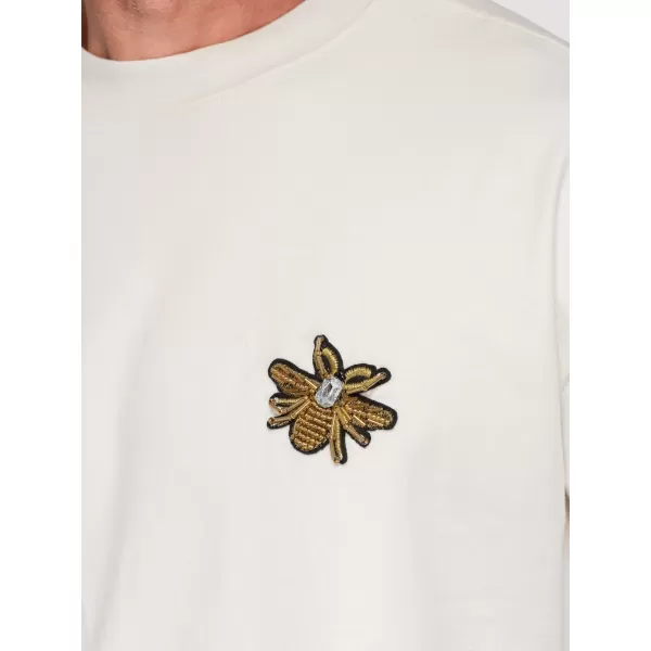  Pánské triko OMBRE OM-TSCT-0275 OFF-WHITE 
