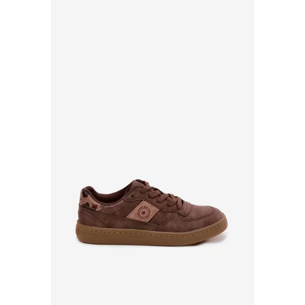  Dámské tenisky BIG STAR SHOES UU274017 BROWN/BEIGE 