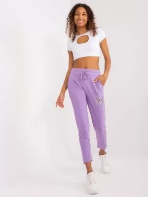 Dámské tepláky RELEVANCE RV-DR-8835.10 VIOLET