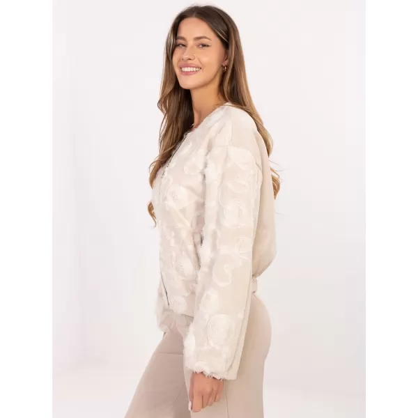  Dámská bunda RUE PARIS IT-KR-5776.66 LIGHT BEIGE 