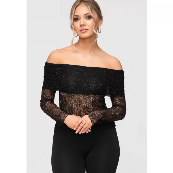  Dámská blůza LARICA OW-TS-E0038 BLACK 