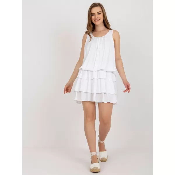 Dámské šaty OCH BELLA TW-SK-BI-8139.44 WHITE 