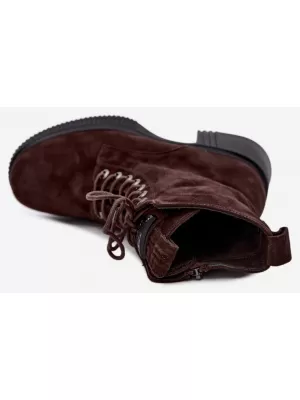 Dámské kotníkové boty VINCEZA 67009 BROWN