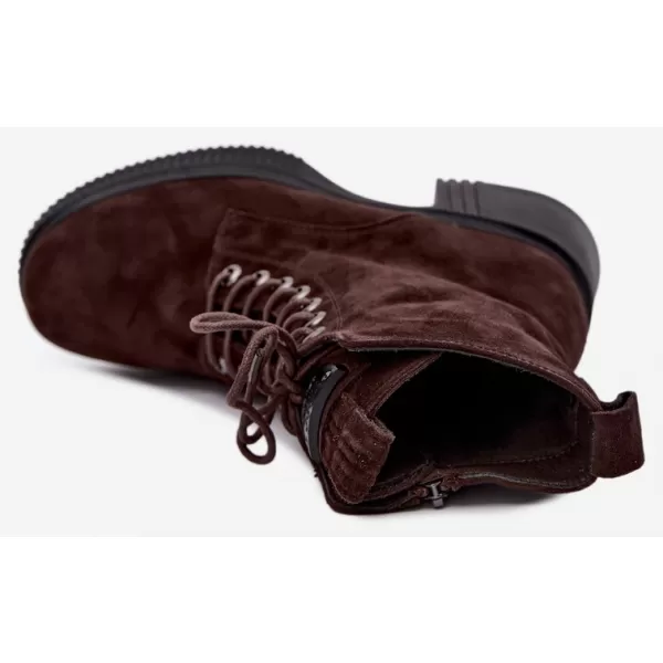  Dámské kotníkové boty VINCEZA 67009 BROWN 