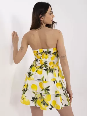 Dámské šaty ITALY MODA MI-SK-23708.60 ECRU