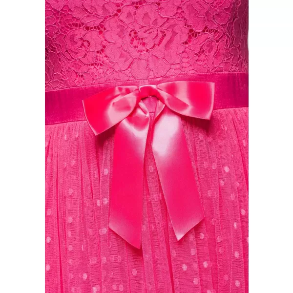  Dámské šaty LARICA LA-OM-DLR321 FUSCHIA 