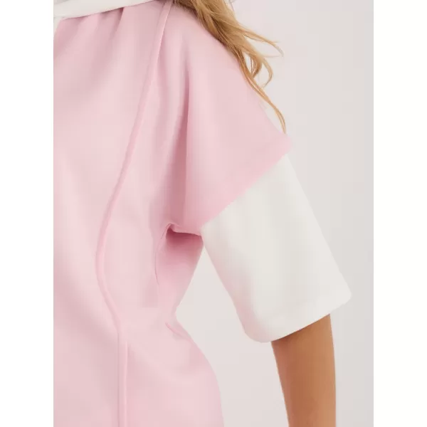  Dámský komplet RUE PARIS RV-KMPL-A1309.74 WHITE/PINK 