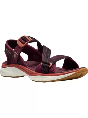 Dámské sandály KEEN LEIKI OT SANDAL FIG/BURNT BRICK