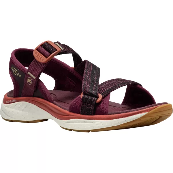  Dámské sandály KEEN LEIKI OT SANDAL FIG/BURNT BRICK 