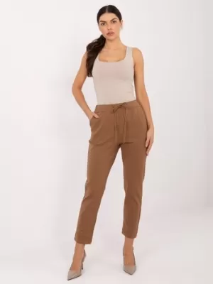 Dámské kalhoty FACTORY PRICE IT-SP-FL7690.64 CAMEL