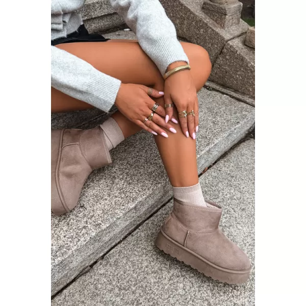  Dámské sněhule BIG STAR SHOES UU274224 BEIGE 