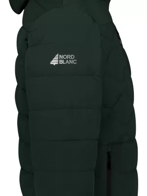 Pánská zimní bunda NORDBLANC ARETE WJM8387 TMAVĚ ZELENÁ