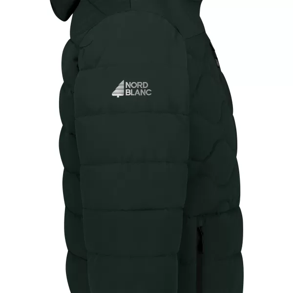  Pánská zimní bunda NORDBLANC ARETE WJM8387 TMAVĚ ZELENÁ 