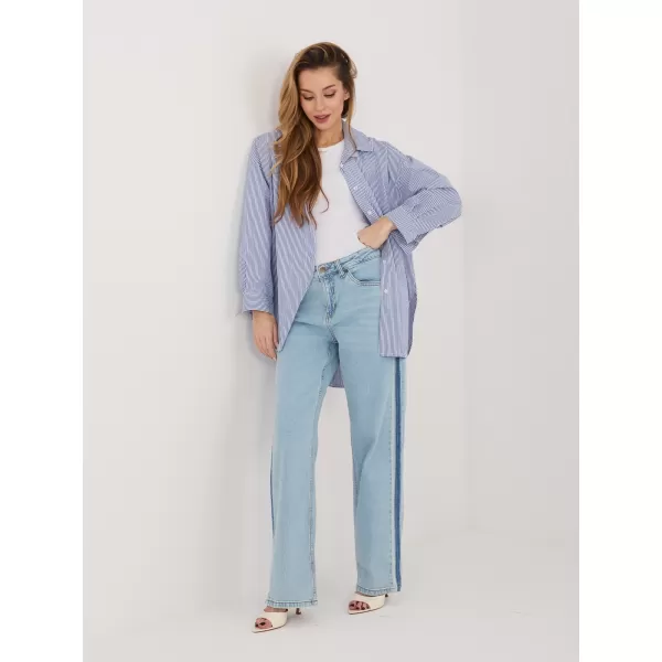  Dámská košile ITALY MODA IT-KS-6612.89 DARK BLUE 
