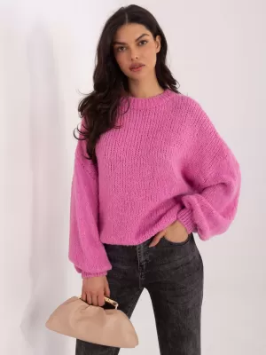 Dámský svetr ITALY MODA MI-SW-1909.68 DARK PINK