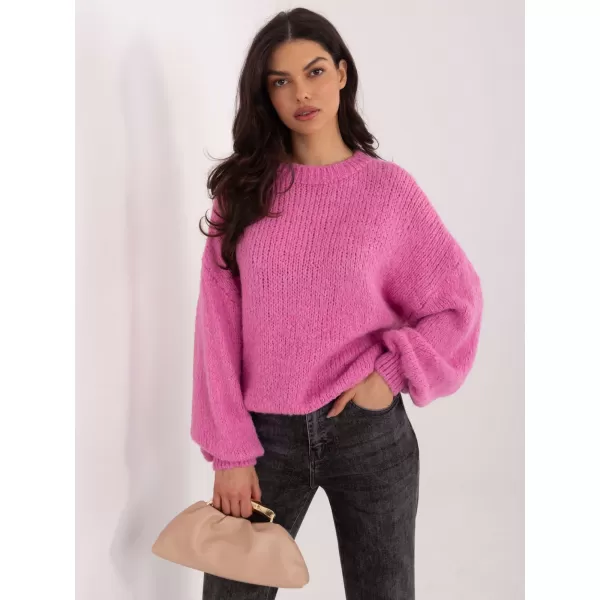  Dámský svetr ITALY MODA MI-SW-1909.68 DARK PINK 