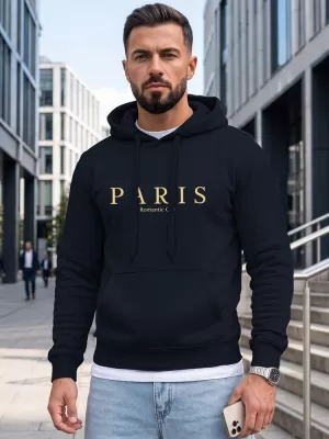 Pánská mikina DSTREET TMAVĚ MODRÁ