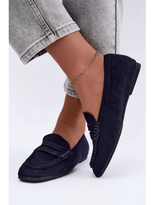 Dámské mokasíny BOTO D-307 NAVY
