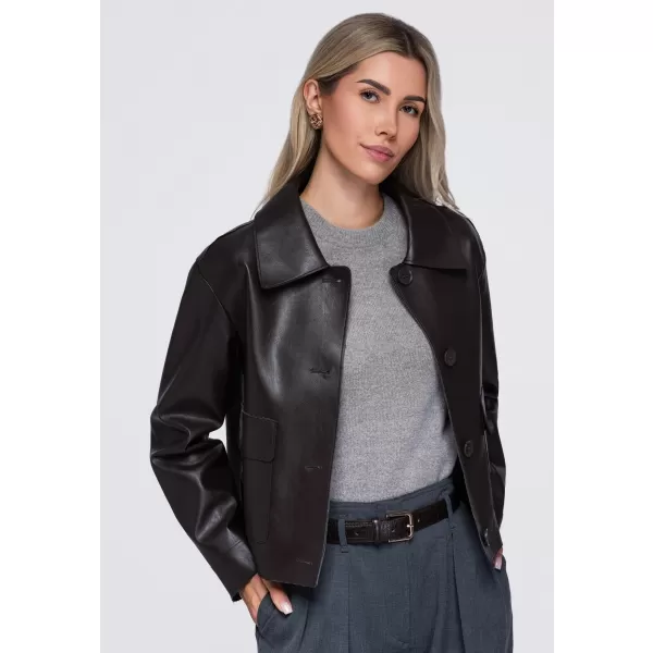  Dámská bunda OMBRE OW-JT-E0005 BROWN 