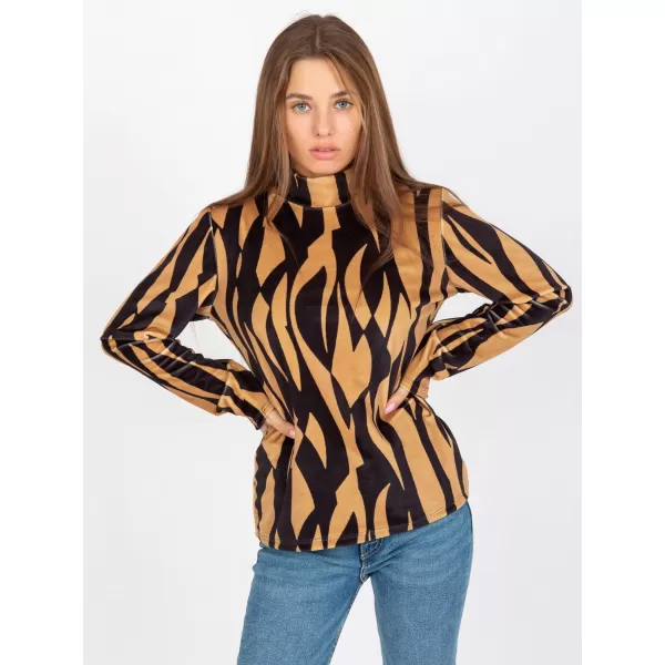  Dámská halenka RUE PARIS RP-BZ-8187-1.02X CAMEL 