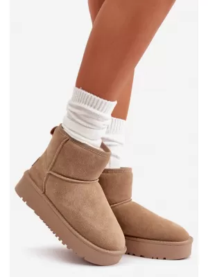 Dámské sněhule BOTO NN605 KHAKI