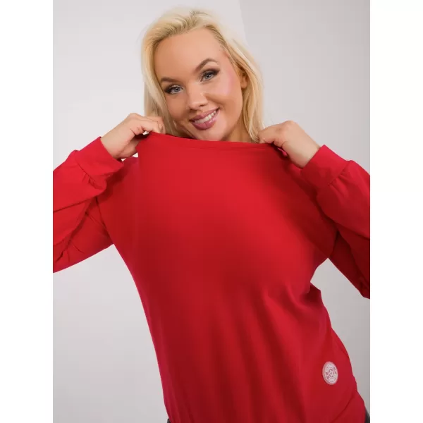  Dámská halenka RELEVANCE RV-BZ-9258.22 RED 