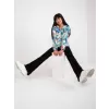 Dámská mikina RUE PARIS RV-BL-8120.69P WHITE-BLUE