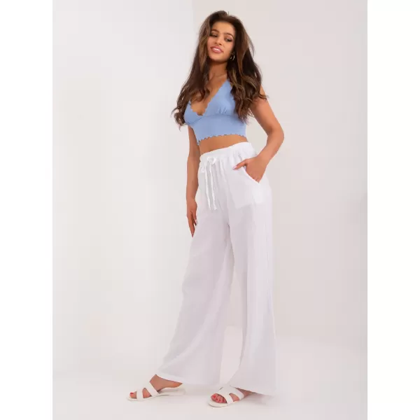  Dámské kalhoty ITALY MODA DHJ-SP-8229.84 WHITE 