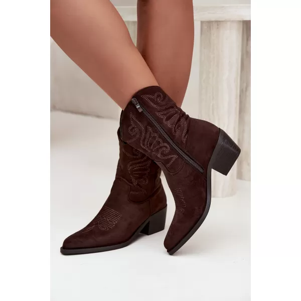  Dámské boty BOTO 6508 BROWN 