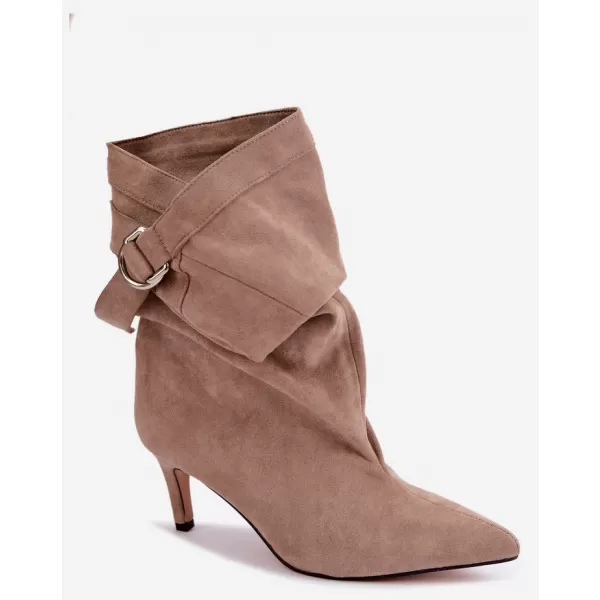  Dámské kotníkové boty BOTO C-412 BEIGE 