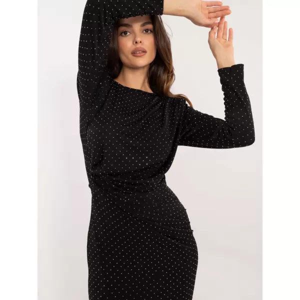  Dámské šaty ITALY MODA DHJ-SK-18206.67 NOIRE 