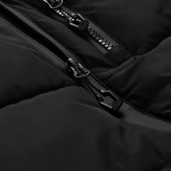  Pánský zimní kabát ALPINE PRO PUER BLACK 
