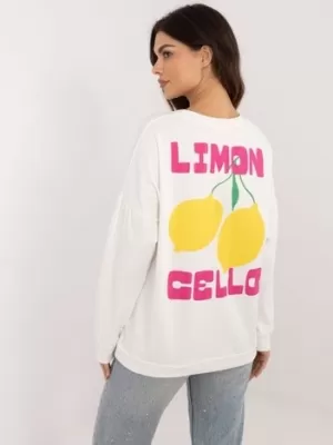 Dámská halenka ITALY MODA DHJ-BZ-8501-2.87 ECRU