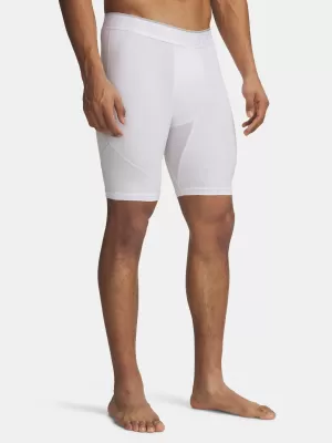 Pánské kraťasy UNDER ARMOUR HG ELITE LONG SHORTS 6015388-100 BÍLÁ