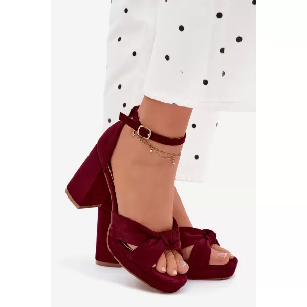  Dámské sandály BOTO P-1444 RED 