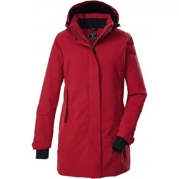  Dámská parka KILLTEC KOW 20 ČERVENÁ 
