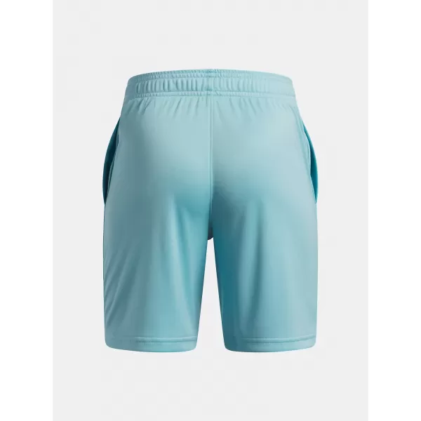  Chlapecké kraťasy UNDER ARMOUR TECH LOGO SHORTS 1383333-425 MODRÁ 