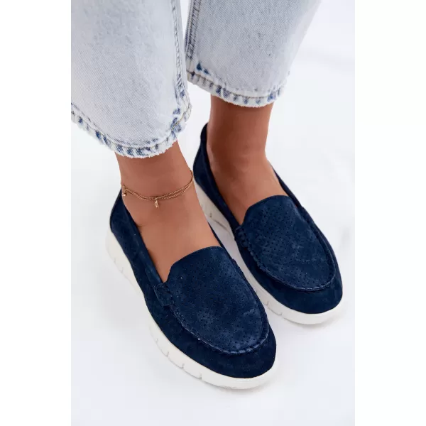  Dámské mokasíny VINCEZA 95360 BLUE 