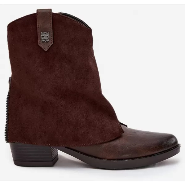  Dámské boty BOTO RMR2382-10 BROWN 