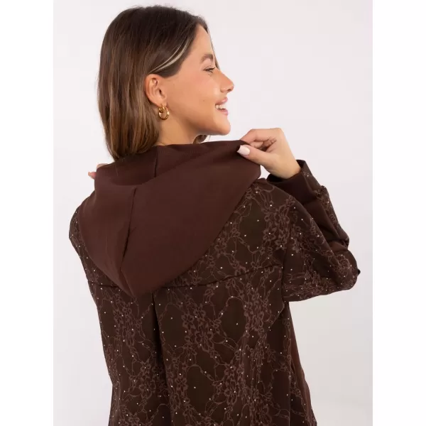  Dámský set ITALY MODA IT-KMPL-9860.61 DARK BROWN 