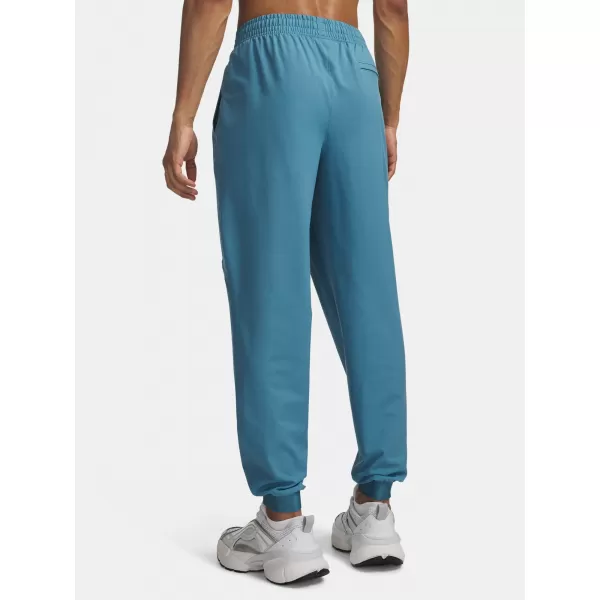 Pánské tepláky UNDER ARMOUR UNSTOPPABLE WOVEN JOGGER 1388823-466 MODRÁ 