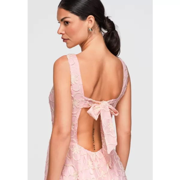  Dámské šaty OMBRE OW-DLR-E0015 PINK 