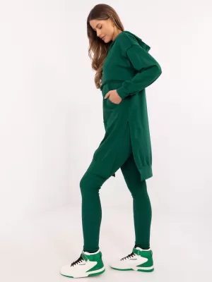 Dámský set MY RED LIPS EM-KMPL-853.34 DARK GREEN